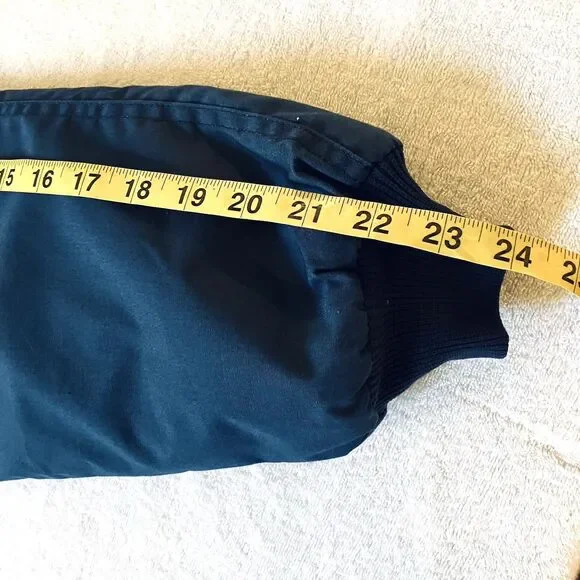 RARE Vtg Swingster Supersweet Feeds Jacket Puffer XXL Blue Winter Farm Ski Y2K - Picture 9 of 16